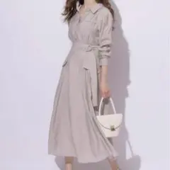 ✨未使用タグ付き✨完売品✨ルミネ横浜店限定 ワークシャツワンピース
