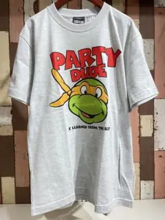 TURTLES Tシャツ TURTLE1 グレー L