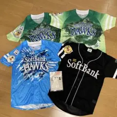 ソフトバンクホークス ユニ4枚➕風船2個
