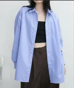 Aunt Marie's ブルーシャツ