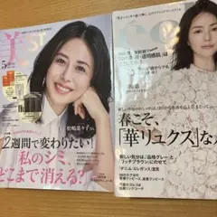 2冊　松嶋菜々子　美ST 2025年5月号 eclat井川遥