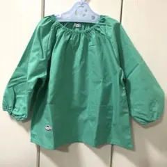 スモック 遊び着 長袖 緑 110
