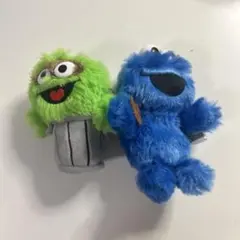 セサミストリートぬいぐるみ ガチャガチャ