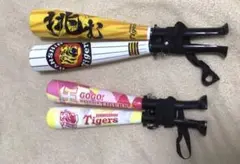 【お得！】阪神タイガース 応援バットセット　おまけ付き
