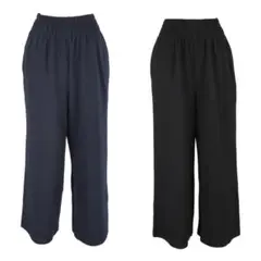 coca コカ　エンボス　パンツ　long ブラックとネイビーセット