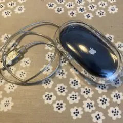 Apple M5769 USB マウス 本体 クリア/ブラック