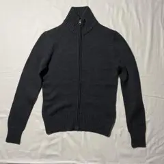 【美品】90s POLO RALPH LAUREN フルジップ ウールセーター