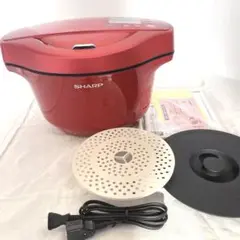 シャープ KN-HW24E-R 「ヘルシオ ホットクック」(2.4L)