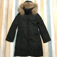 MELROSE claire 中綿 コート L 黒 メルローズ クレール