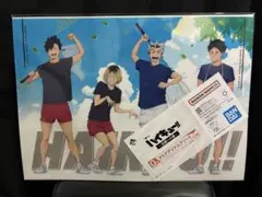 一番くじ ハイキュー!! クリアアイテムアソート クリアポスター 新品未開封