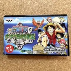 【超美品】ワンピース　ナナツ島の大秘宝　ゲームボーイアドバンス