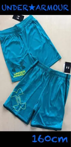 新品タグ付き　160㎝　UNDERARMOURアンダーアーマーパンツ2枚セット