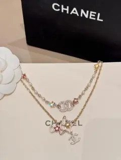 CHANEL ダブルレイヤーネックレス