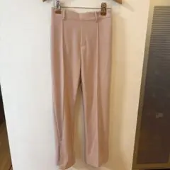 RETRO GALLERY ピンク スラックス カジュアルパンツ