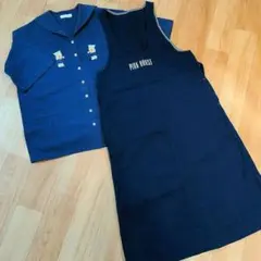 ピンクハウス キューピー セーラーシャツ&ジャンパースカート