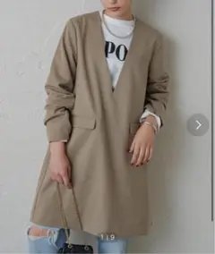 lounge dress vチュニックワンピース