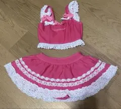 メゾピアノ　セパレート水着　130 リボン