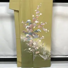 C277正絹　袷　友禅　訪問着　極美品　着物