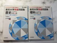 最高水準特進問題集 歴史中学1～3年 理科中学1年