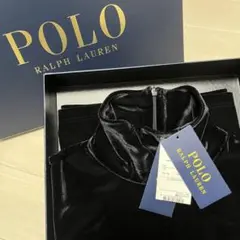 POLO RALPH LAUREN ベルベット ハイネック トップス