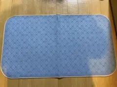 ホルミシス敷きマット 防水 水色 ペット・介護用品・車運転時のシートにも