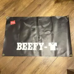 Hanes BEEFY-T 黒バナー ヘインズ ブラック 非売品 レア