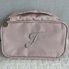 JILLSTUART 刺繍入りドレッサーポーチ メイクポーチ ピンク　訳あり