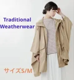 ★Traditional Weatherwear レインポンチョ　サイズS/M★