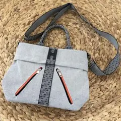 バッグ　2way Hロゴ　ショルダー付き⭕️ SALE
