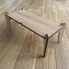 ソウラボ (soulabo) U.L CHEABLE ゼブラウッド ミニテーブル