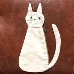■HIKOSEN■ねこ型　小物入れ・ペンケース・小銭入れ・アクセサリー入れ・猫