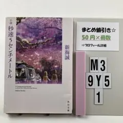 小説 秒速5センチメートル M3-5Y9.1