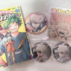僕のヒーローアカデミア 爆豪勝己 缶バッジ 4個セット
