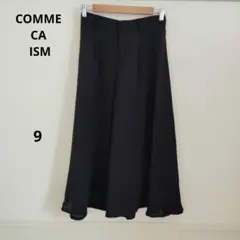 COMME CA ISM フレア パンツ M 春 夏 無地 シンプル ロング