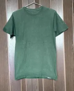 Champion ダークグリーン Tシャツ S