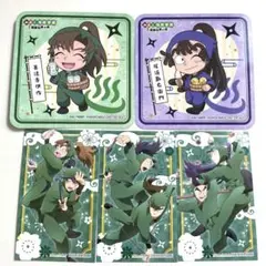 忍たま乱太郎 極楽湯 特典コースター 善法寺伊作 尾浜勘右衛門