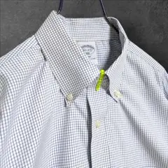 【美品】ブルックスブラザーズ REGENT ポロカラー リンクルフリー L