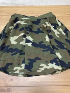 ピンクラテ　迷彩柄スカート　XS