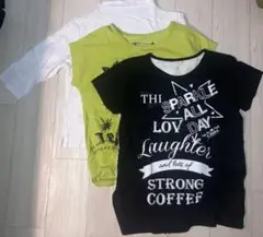 (35)【3枚セット】カジュアルTシャツ他
