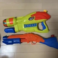カラフル ウォーターガン 2点セット