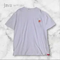 ジャバ 半袖Tシャツ コットン100% ホワイト Sサイズ