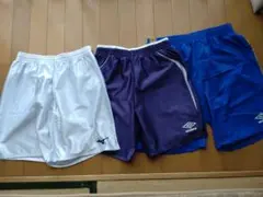 ハーフパンツ3色セット
