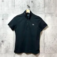 ⭐️即決価格⭐️ BURBERRY GOLF ポロシャツ　襟ロゴ　レディース　M