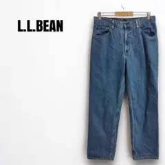 mt33525 エルエルビーン　ストレートデニムパンツ　ジーンズ　W33×L32