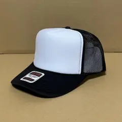 OTTOメッシュキャップ☆ツートンブラック☆白黒ハーフ！！！！