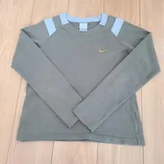 Nike 長袖カットソー オリーブグリーン　古着