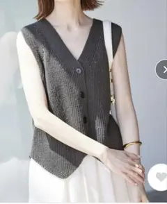 SLOBE IENA ニットジレ
