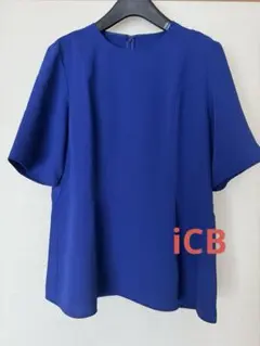 【美品】iCB 半袖ブラウス