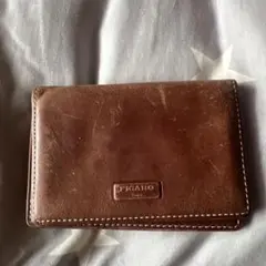 FIGARO ブラウンレザー 名刺入れ