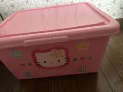 レア‼️Hello Kitty 収納ボックス ピンク